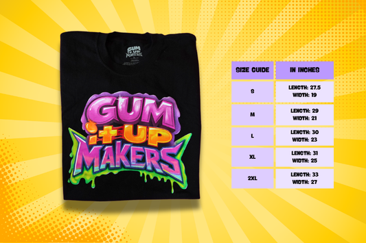 Gum It Up Makers Logo Tee